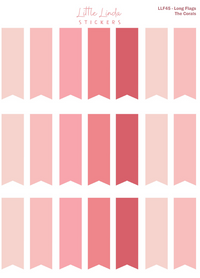 Long Banner Flags