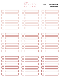 Functional | Checklist Boxes