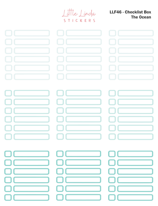 Functional | Checklist Boxes