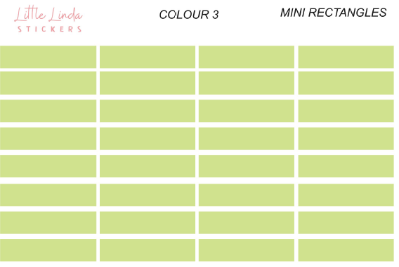 Mini Rectangle  - The Greens