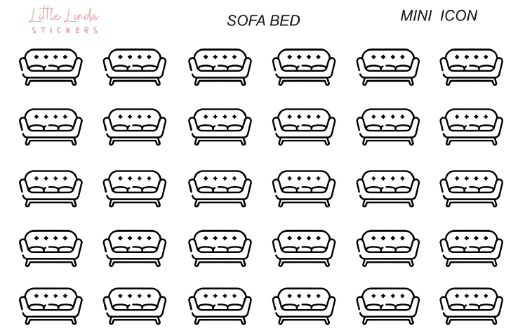 Sofa bed  - Mini Icons