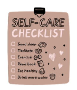 Die Cut - Self Care Checklist