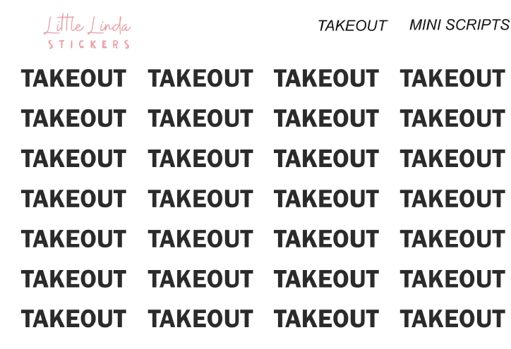 Takeout - Mini